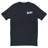 Black Guided Protégé 'BOI!!!' T-Shirt featuring bold white text on front for growth and discovery theme.