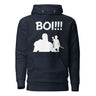 Legendary 'BOI!!!' Hoodie featuring warrior silhouette and young archer design, symbolizing mentorship and strength.